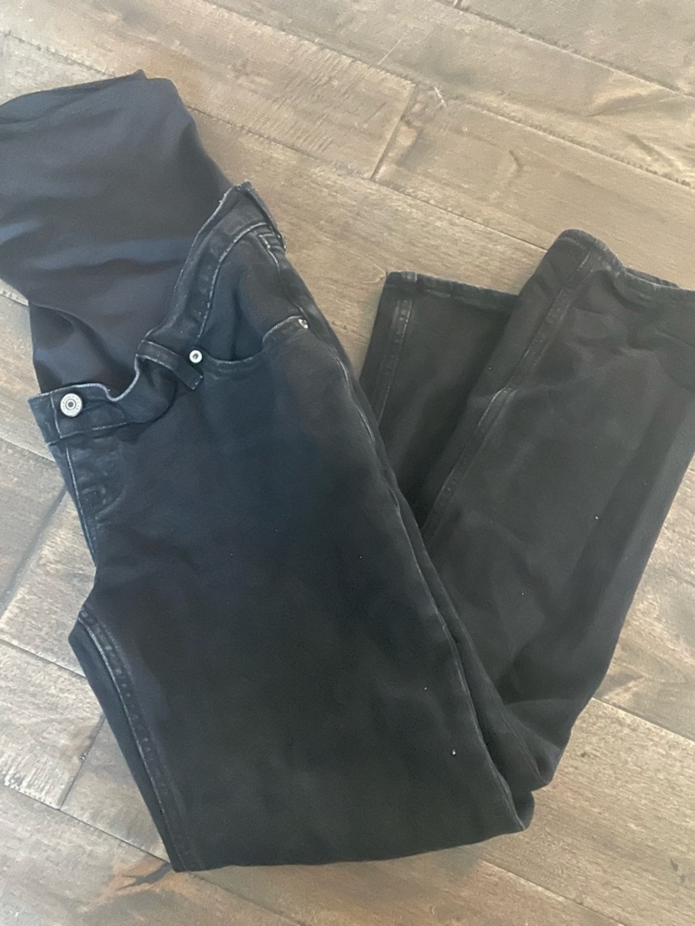 Abercrombie and Fitch Black Maternity Jeans